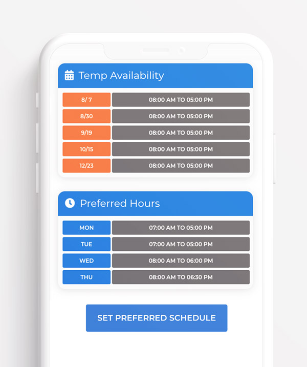 Create your ideal schedule